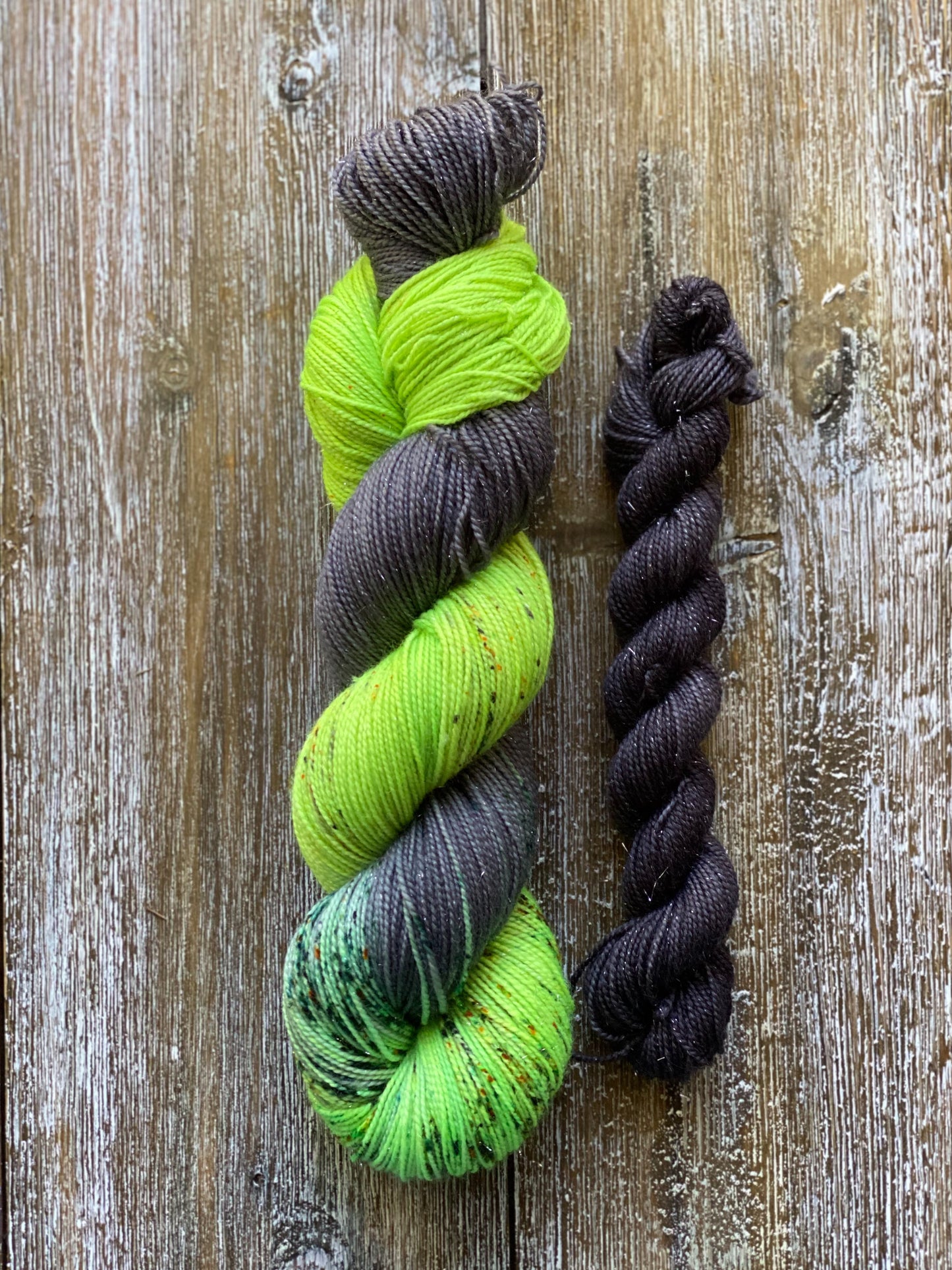 Spooky-Inspired Yarn and Sock Sets - Ready to Ship