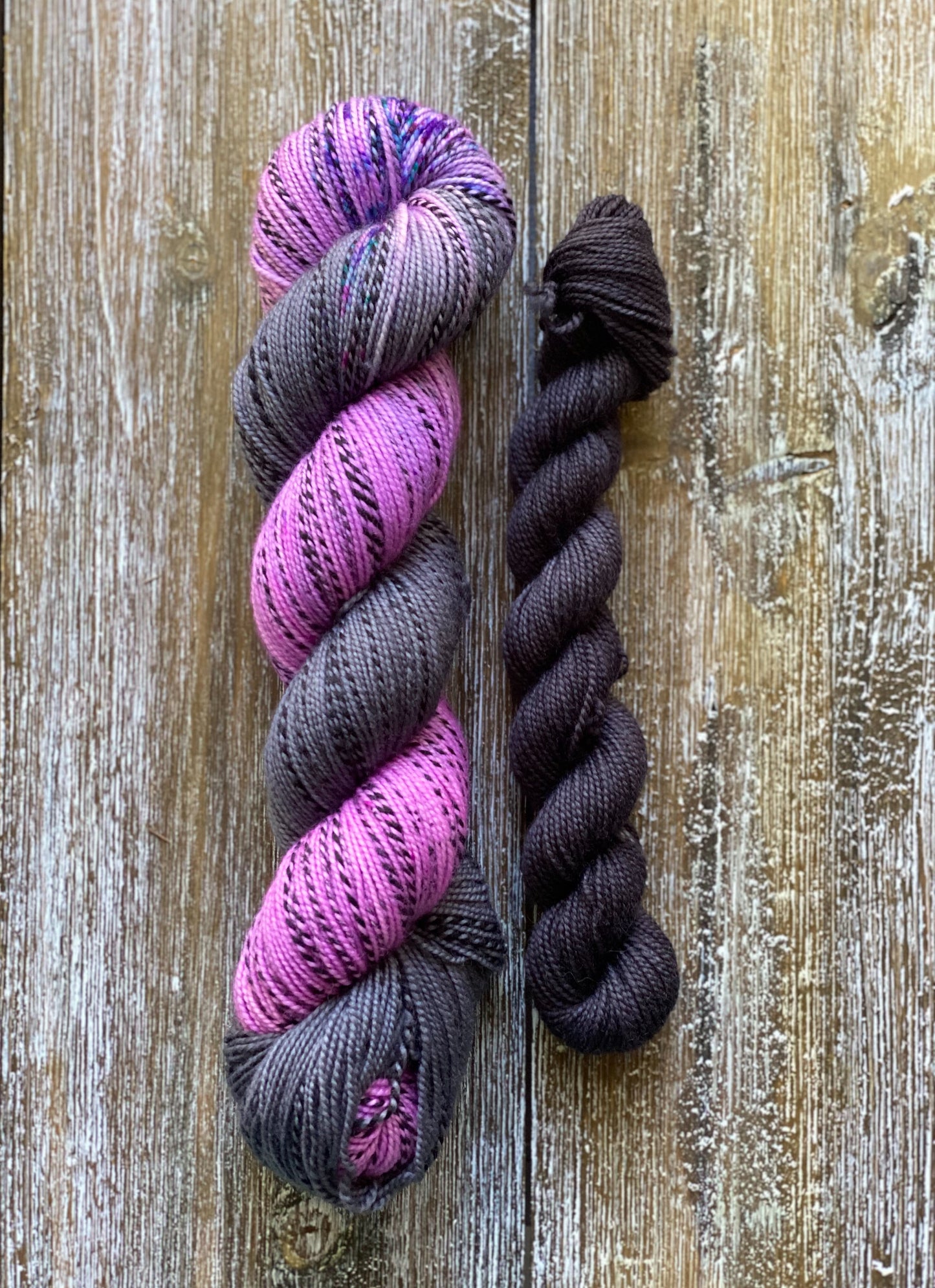 Spooky-Inspired Yarn and Sock Sets - Ready to Ship