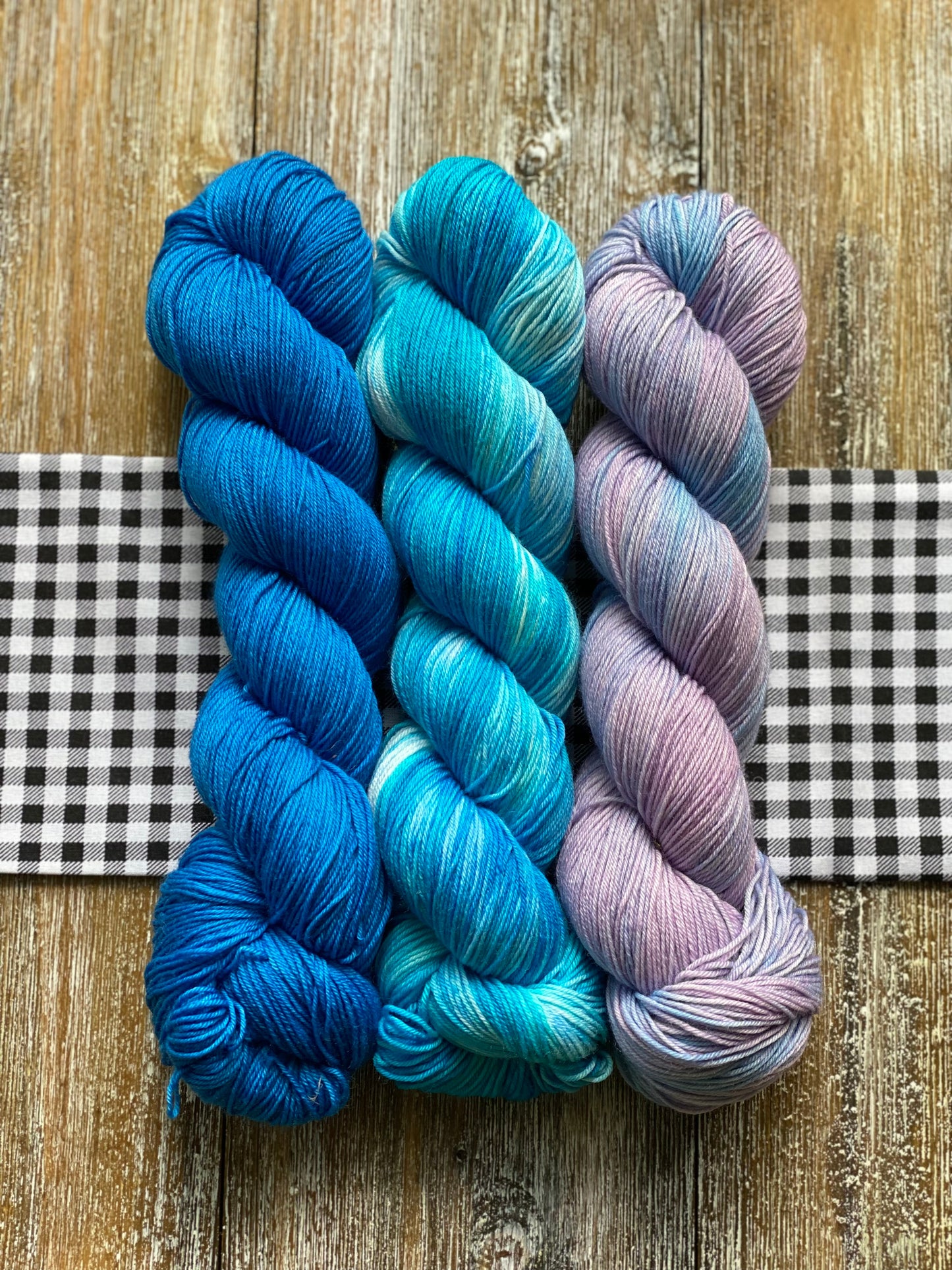 Curated Galentine's Sets - Three Full Skeins - Ready to Ship